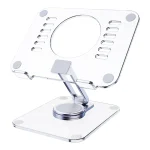 R-JUST T632 Acrylic 360 Degree Rotating Desktop Tablet Stand, T632 Tablet Stand