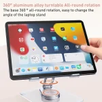 R-JUST T632 Acrylic 360 Degree Rotating Desktop Tablet Stand, T632 Tablet Stand - Image 3