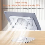 R-JUST T632 Acrylic 360 Degree Rotating Desktop Tablet Stand, T632 Tablet Stand - Image 9