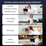 For iPad 12.9 inch R-JUST HZ36 360-degree Rotating Aluminum Alloy Magnetic Tablet Stand, For iPad 12.9 inch - Image 6