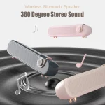 EWA L102 Classic Style Retro Bluetooth Wireless Speaker, Support TF/AUX - Image 4