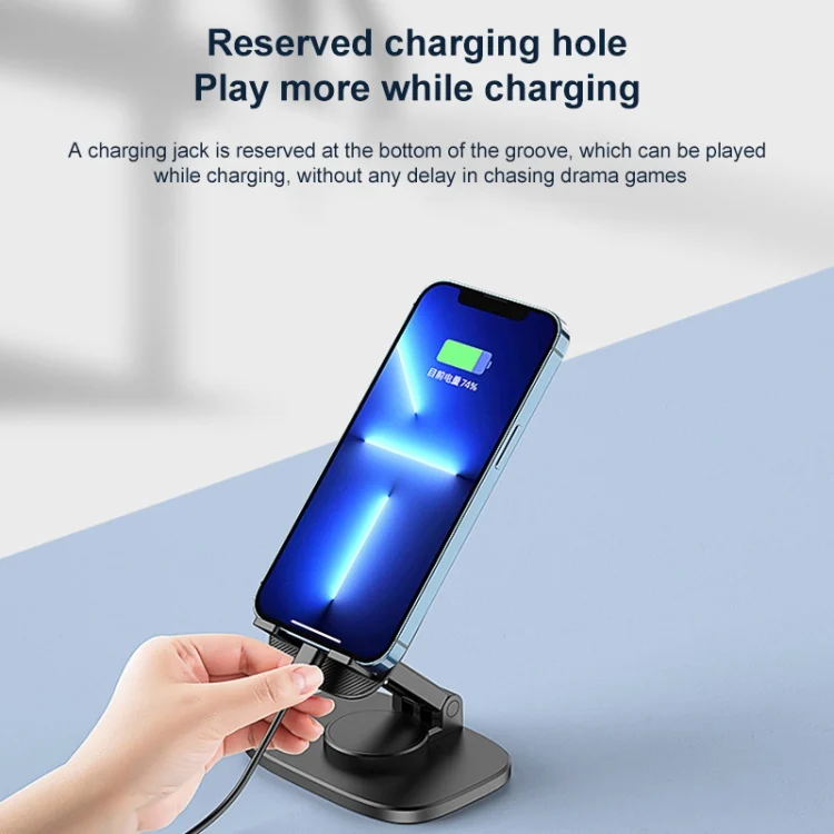 IP7G1065_B5.webp FD5 B028 Foldable Rotating Desktop Phone Tablet Holder, FD5 B028 - Image 6