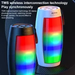WEKOME D40 5W Sound Pulse Colorful Bluetooth Speaker, D40 (Black), D40 (White) - Image 7