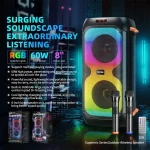 WEKOME D39 Maiba Series Outdoor Wireless Bluetooth Speaker - Image 2