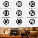 WEKOME D41 200W Outdoor Portable Strap Bluetooth Speaker - Image 3