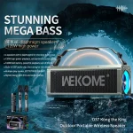 WEKOME D37 120W Outdoor Portable Bluetooth Speaker - Image 2