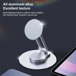 LK-T639 360 Degree Rotatable Foldable Magnetic Aluminum Alloy Desktop Phone Holder - Image 9