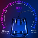 awei Y666 Mini Portable Outdoor Bluetooth Speaker, Support TWS Play - Image 7