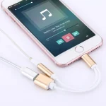10cm 8 Pin Female & 3.5mm Audio Female to 8 Pin Male Charger Adapter Cable, Support All IOS Systems - Image 4