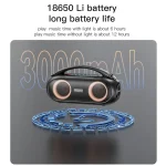 Yesido YSW19 Colorful RGB Portable Outdoor Bluetooth Speaker - Image 8