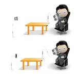 UBN-26 Universal 360 Degrees Rotating Detachable Two-stage Lazy Bracket Mobile Phone / Tablet Desktop Bracket, Two-stage Blue, Two-stage Gold, Two-stage Grey, Two-stage Silver, Two-stage Rose Gold - Image 11