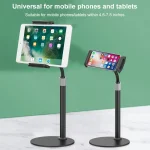 ZM17 Retractable Rotatable Outdoor Selfie Desktop Phone Stand for 4.6-7.8 inch Mobile Phones / Tablets, For 4.6-7.8 inch Phones White, For 4.6-7.8 inch Phones Black - Image 8