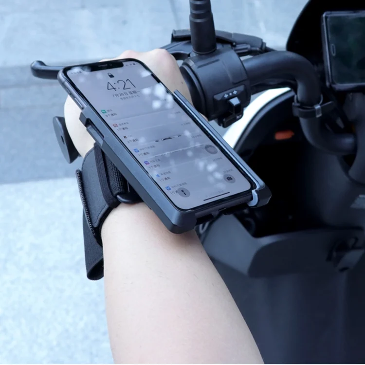 IP7G1874B_6.webp Elastic Wristband Hands Free Phone Holder, Wristband Length: 38cm - Image 7
