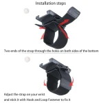 Elastic Wristband Hands Free Phone Holder, Wristband Length: 38cm - Image 8