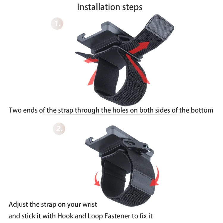 IP7G1874B_7.webp Elastic Wristband Hands Free Phone Holder, Wristband Length: 38cm - Image 8
