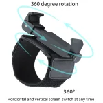 Elastic Wristband Hands Free Phone Holder, Wristband Length: 24cm, Wristband Length: 24cm - Image 5