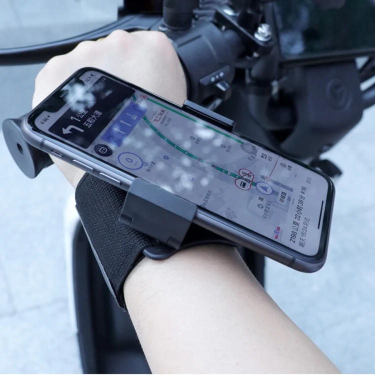IP7G1875B_6.webp Elastic Wristband Hands Free Phone Holder, Wristband Length: 24cm, Wristband Length: 24cm - Image 7