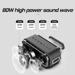 XDOBO 1983Plus IPX7 Waterproof Portable Outdoor Bluetooth Speaker Desktop Audio Subwoofer - Image 3