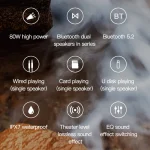 XDOBO 1983Plus IPX7 Waterproof Portable Outdoor Bluetooth Speaker Desktop Audio Subwoofer - Image 6