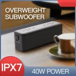 XDOBO Gentleman 1992 IPX7 Waterproof Portable TWS Wireless Bluetooth Speaker - Image 2