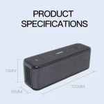 XDOBO Gentleman 1992 IPX7 Waterproof Portable TWS Wireless Bluetooth Speaker - Image 4