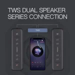 XDOBO Gentleman 1992 IPX7 Waterproof Portable TWS Wireless Bluetooth Speaker - Image 10