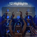 XDOBO Draco Mini IPX6 Waterproof Portable TWS Wireless Bluetooth Speaker Subwoofer, Draco Mini(Black), Draco Mini(Red) - Image 4