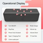 XDOBO X5 IPX6 Waterproof Portable Wireless Bluetooth Speaker Outdoor Subwoofer - Image 4