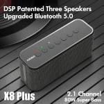 XDOBO X8 Plus 80W Wireless Bluetooth Speaker Outdoor Subwoofer Support TWS & TF Card & U Disk, X8 Plus - Image 3