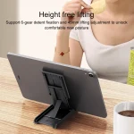 USAMS US-ZJ073 Retractable Folding Desktop Tablet Phone Holder, US-ZJ073 - Image 4
