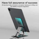 MOMAX KH5E Aluminum Alloy Rotating Folding Tablet Phone Holder - Image 6