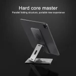 MOMAX KH5E Aluminum Alloy Rotating Folding Tablet Phone Holder - Image 8
