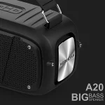 HOPESTAR A20 Pro TWS Portable Outdoor Waterproof Subwoofer Bluetooth Speaker with Microphone, Support Power Bank & Hands-free Call & U Disk & TF Card & 3.5mm AUX, A20 Pro Black, A20 Pro Green... - Image 5