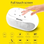 awei Y200 Wireless Bluetooth Speaker with Touch Buttons, Support Aux Line and TF Card, Y200 - Image 2