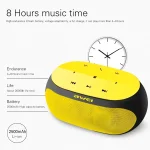 awei Y200 Wireless Bluetooth Speaker with Touch Buttons, Support Aux Line and TF Card, Y200 - Image 4