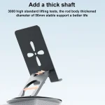 V269C 360 Degree Rotation Aluminum Alloy Desktop Phone Tablet Holder - Image 5