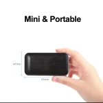 BT209 Outdoor Portable Ultra-thin Mini Wireless Bluetooth Speaker, Support TF Card & Hands-free Calling, Black, Silver - Image 4