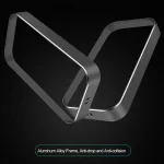 BT209 Outdoor Portable Ultra-thin Mini Wireless Bluetooth Speaker, Support TF Card & Hands-free Calling, Black, Silver - Image 9