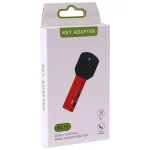 RC16 Dual 8 Pin Female to 8 Pin Male Key Shape Mini Portable Audio & Charge Adapter - Image 9