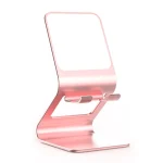 Universal Mobile Phone / Tablet PC Multifunctional Metal Desktop Stand with Makeup Mirror - Image 3