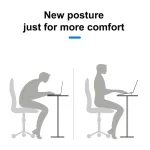 2 PCS R-JUST BJ01 Universal Stickable Shield Shape Laptop Foldable Stand, 2 PCS BJ01 - Image 8