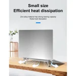 2 PCS R-JUST BJ01 Universal Stickable Shield Shape Laptop Foldable Stand, 2 PCS BJ01 - Image 9