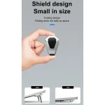 2 PCS R-JUST BJ01 Universal Stickable Shield Shape Laptop Foldable Stand, 2 PCS BJ01 - Image 10