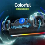 ZEALOT S55 Portable Stereo Bluetooth Speaker with Built-in Mic, Support Hands-Free Call & TF Card & AUX - Image 4