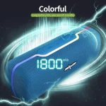 ZEALOT S55 Portable Stereo Bluetooth Speaker with Built-in Mic, Support Hands-Free Call & TF Card & AUX - Image 8