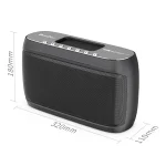 OneDer D1 60W Portable HiFi Bass Wireless Bluetooth Speaker, Support Hands-free / USB / AUX / TF - Image 5
