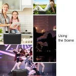 OneDer D1 60W Portable HiFi Bass Wireless Bluetooth Speaker, Support Hands-free / USB / AUX / TF - Image 10