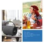 Oneder V3 Outdoor Hand-held Wireless Bluetooth Speaker, Support Hands-free & FM & TF Card & AUX & USB Drive - Image 8