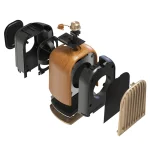 Oneder V8 Magnetic Suction Pair Stereo Sound Box Wireless Bluetooth Speaker with Strap, Support Hands-free & TF Card & AUX & USB Drive - Image 6