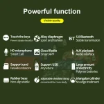 ZEALOT S39 Portable Subwoofer Wireless Bluetooth Speaker with Built-in Mic, Support Hands-Free Call & TF Card & AUX - Image 9